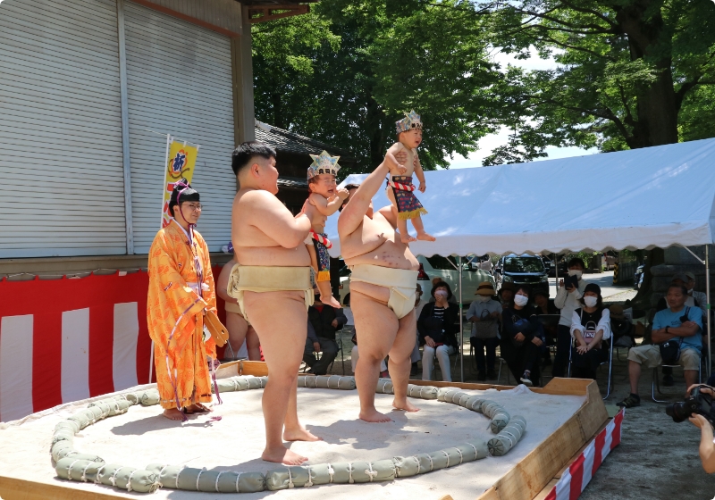 一心泣き相撲